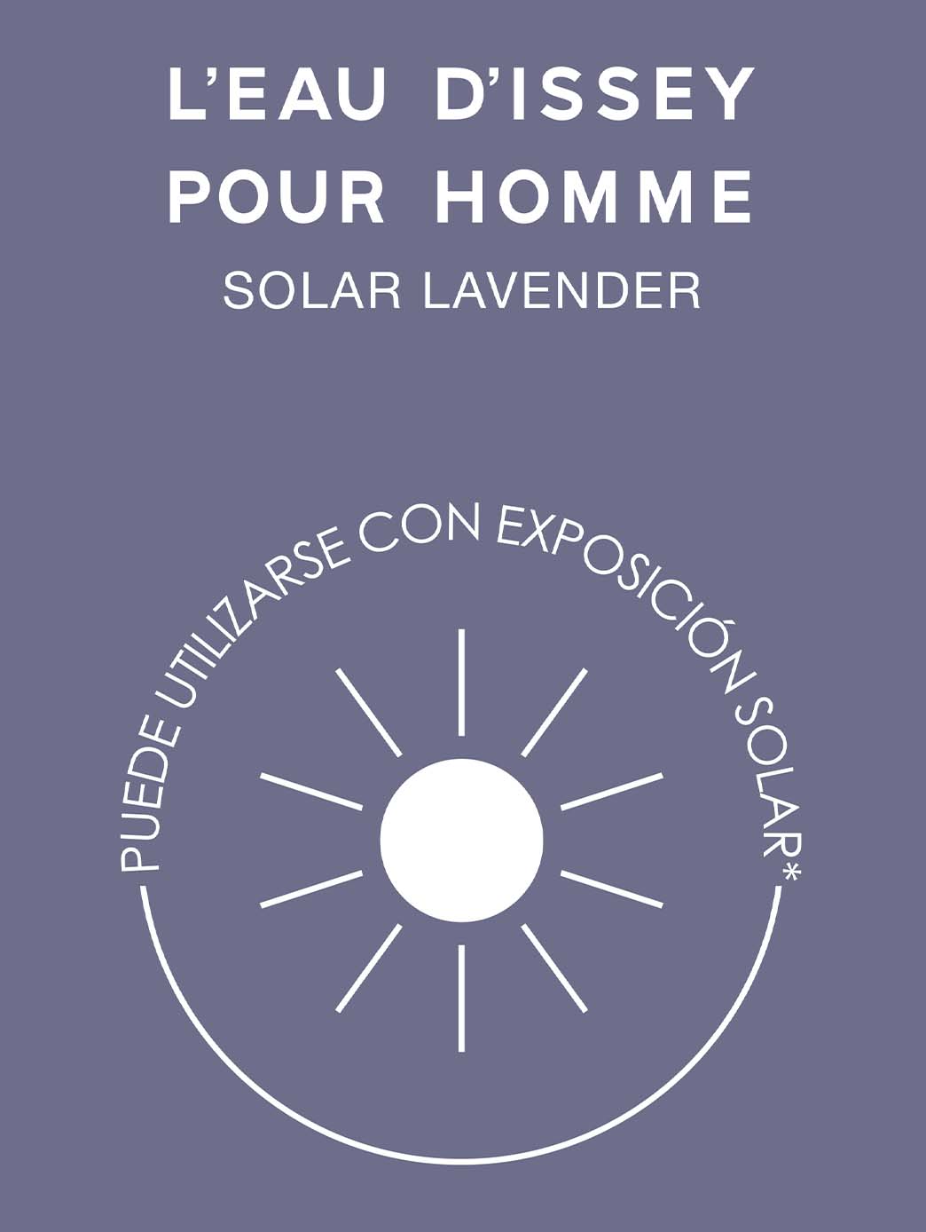 L''''Eau d''''Issey pour Homme Solar Lavender