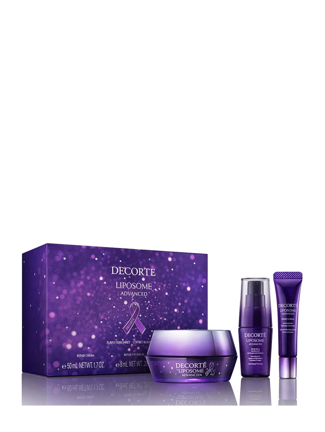 Cofre Liposome Advanced  Repair Cream  Purple Ribbon
