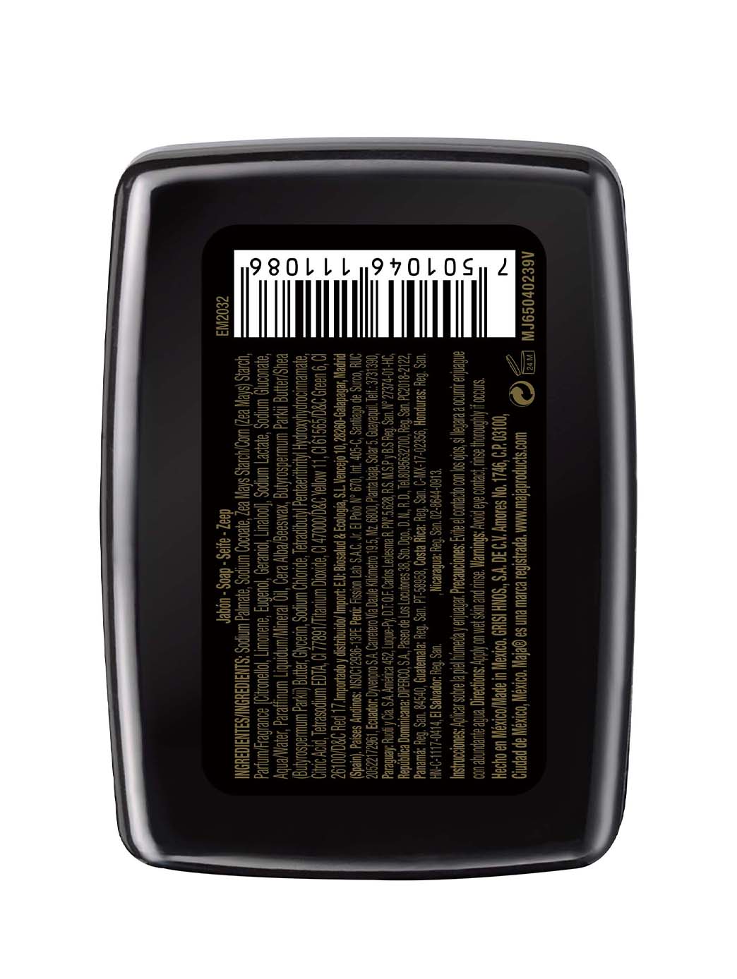 Jabón Rectangular Jabonera