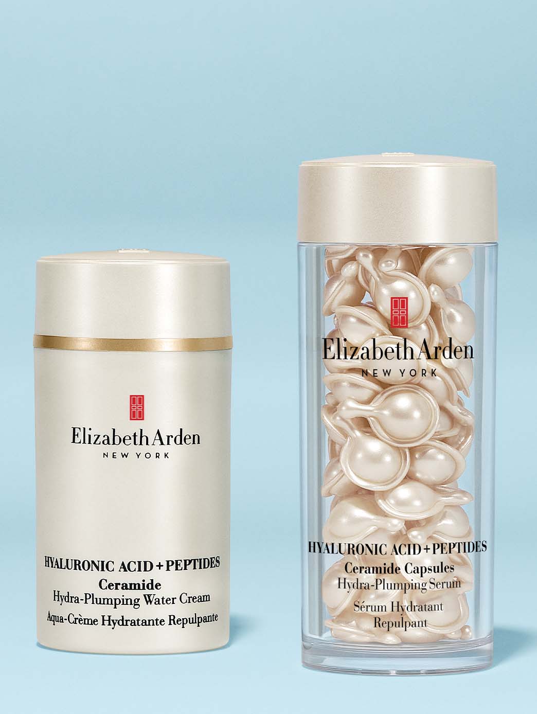 Hyaluronic Acid + Peptides Ceramide Hydra-Plumping Water Cream