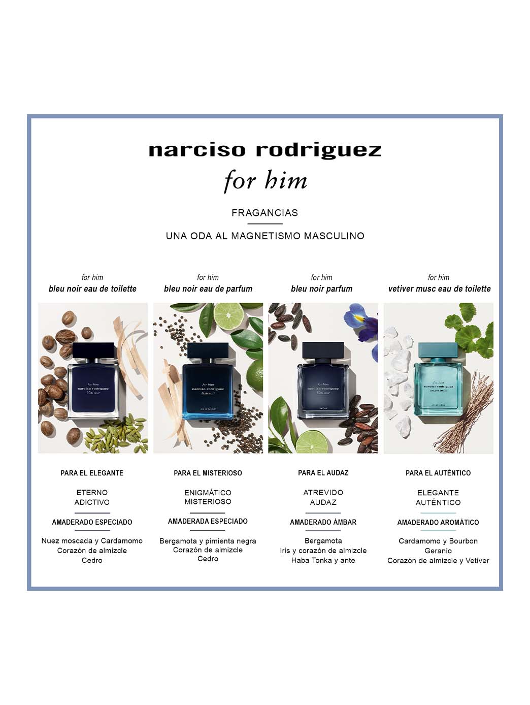 For Him Bleu Noir